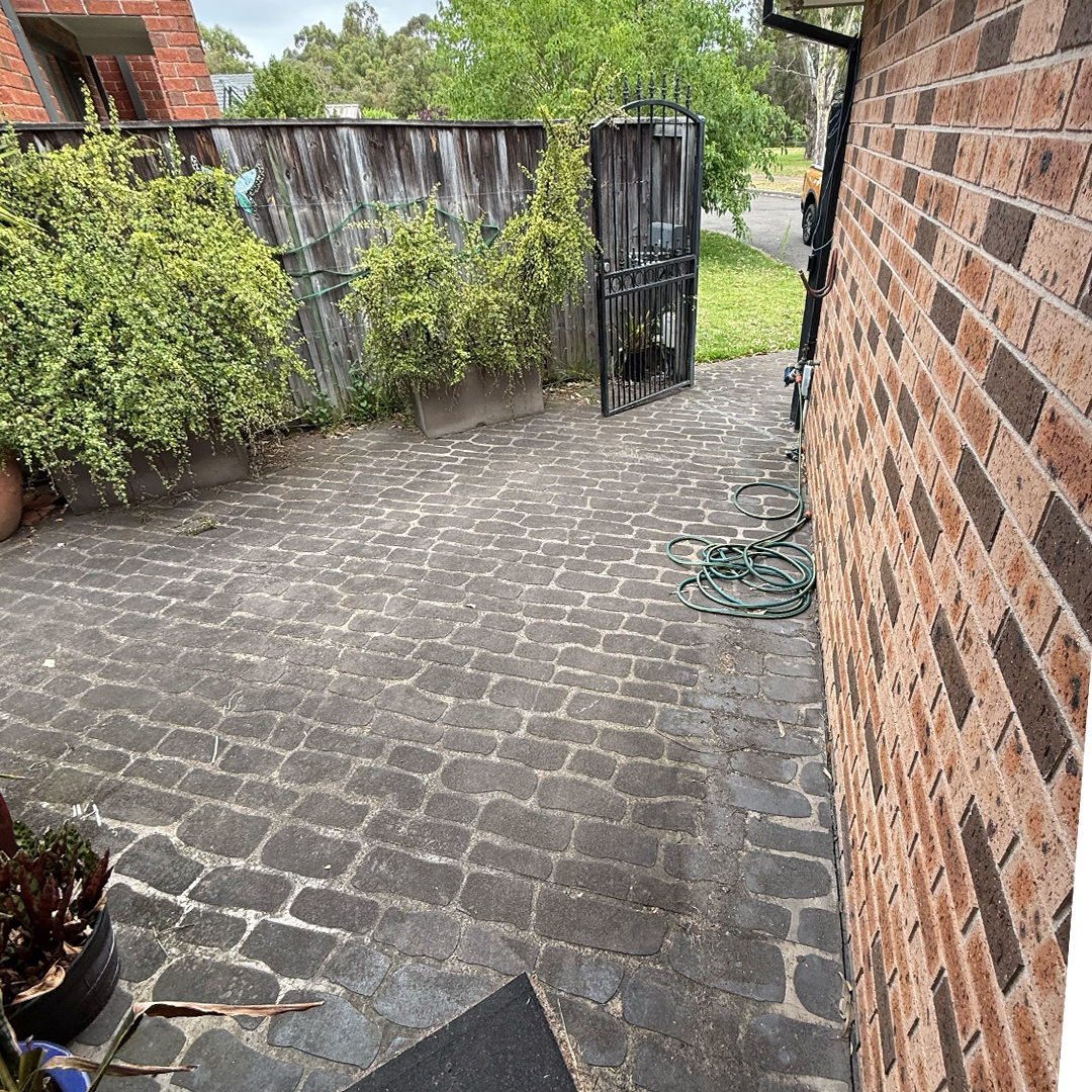 Before concrete seal